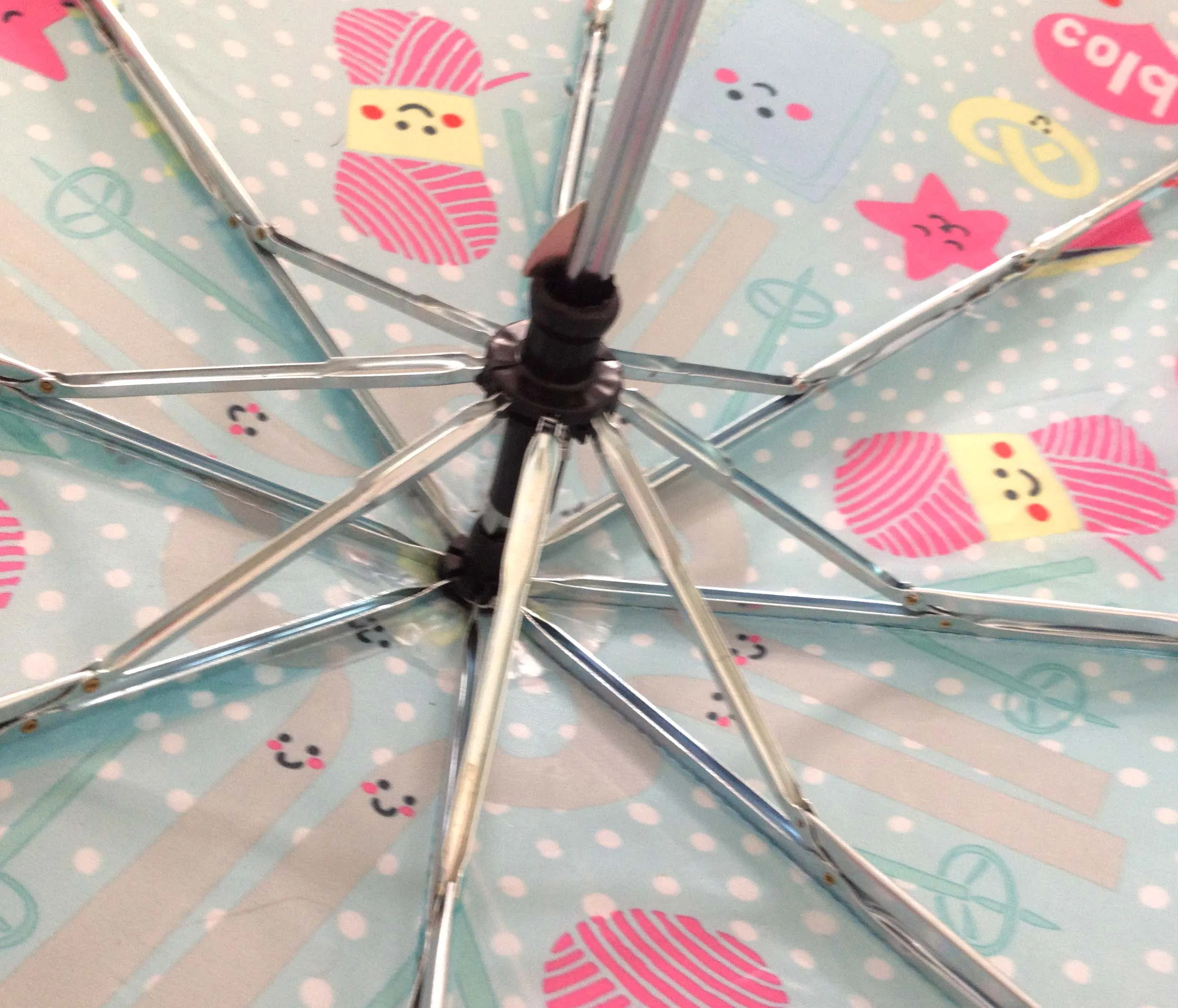 Beautiful Heat Transfer Print Cusotm Waterproof 3 Fold Manual Umbrella