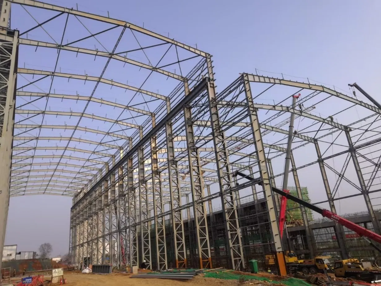 Metal China Factory Supply High-Strength Light Prefabricated Steel Structure