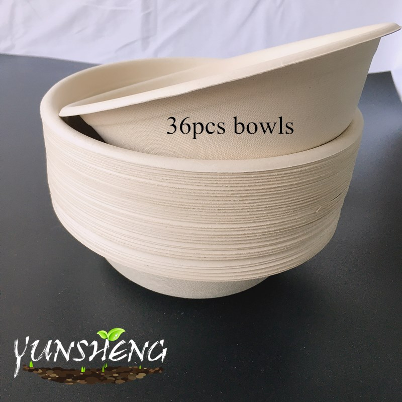 Bagasse Sugarcane Bamboo Pulp Fiber Bowls Manufacturer