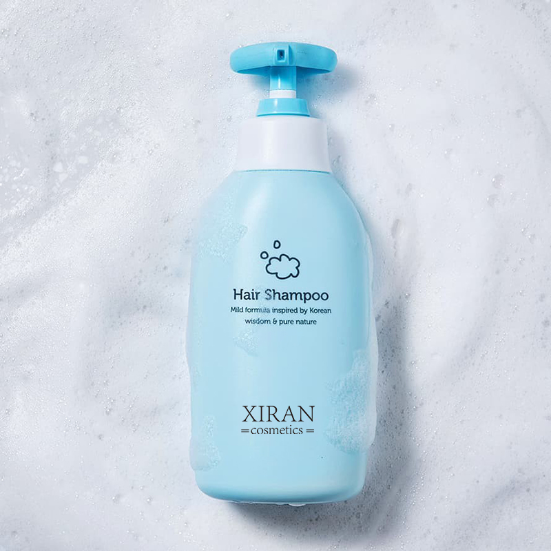 Private Label Nourishing and Moisturizing Natural Silicone-Free Baby Hair Shampoo