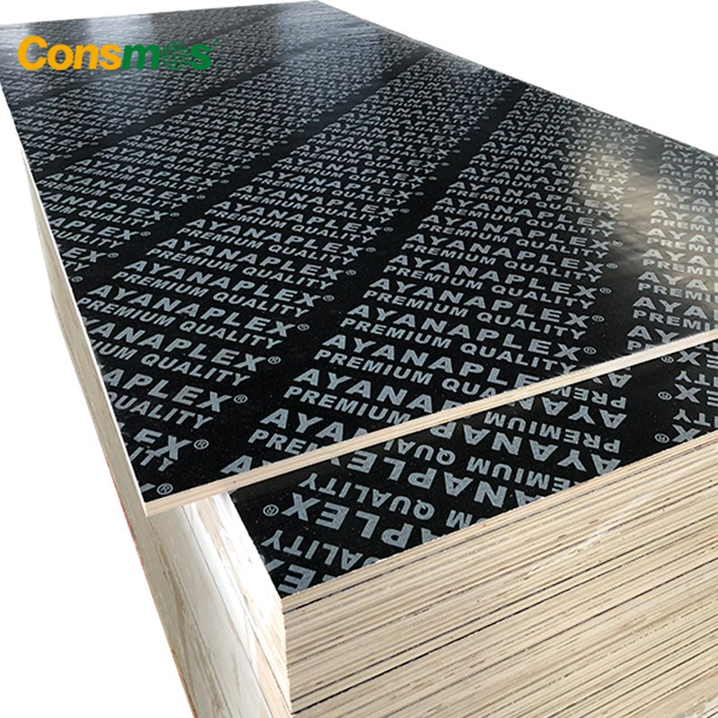 1220X2440mm 12mm 15mm 18mm Timber Plywood WBP Glue Laminated Marineplex Film Faced Plywood for Construction