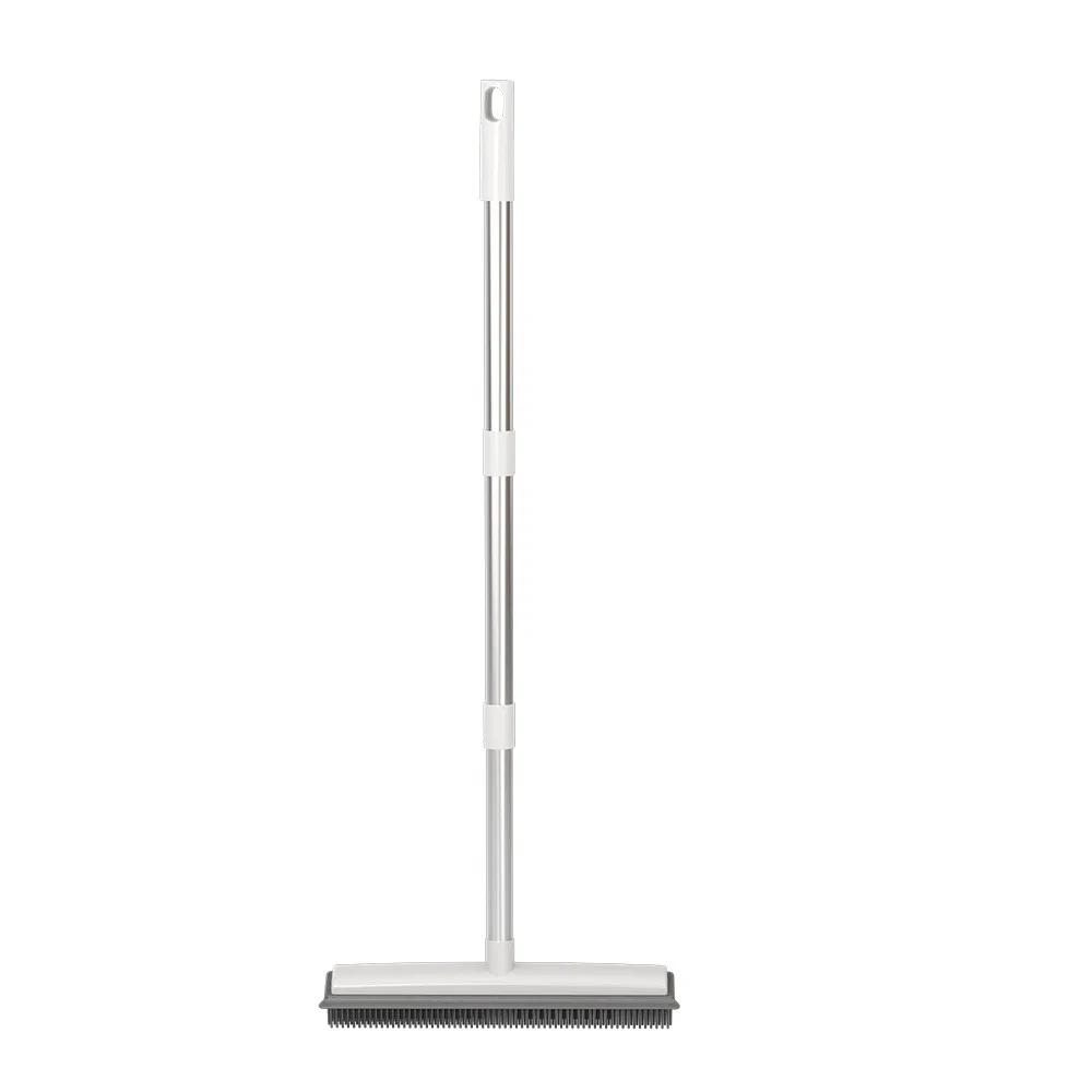 Factory Direct Supply Rubber Floor Brush Wholesale OEM ODM Water Sweeper for Pet Hair & Water Removal