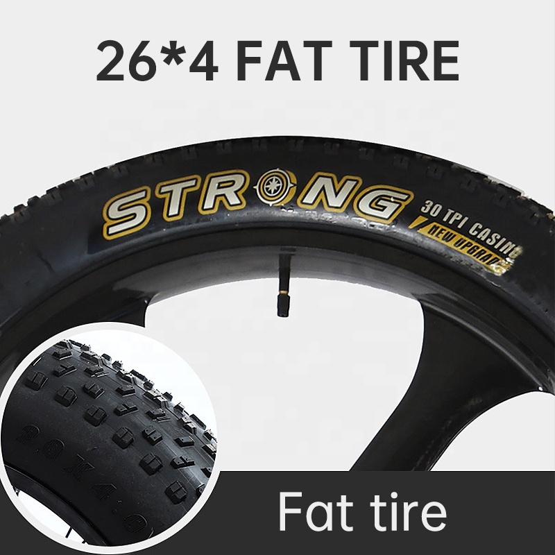 Фатбайк складной 26 дюймов колеса 4.0 пляжный внедорожный