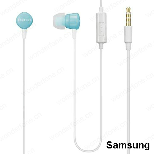 Наушники проводные для Samsung S5, синие
