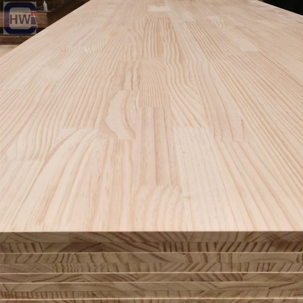 2440X1220mm Solid Wood Hardwood Board Poplar Pine Birch Paulownia Finger Joint Panel Plywood