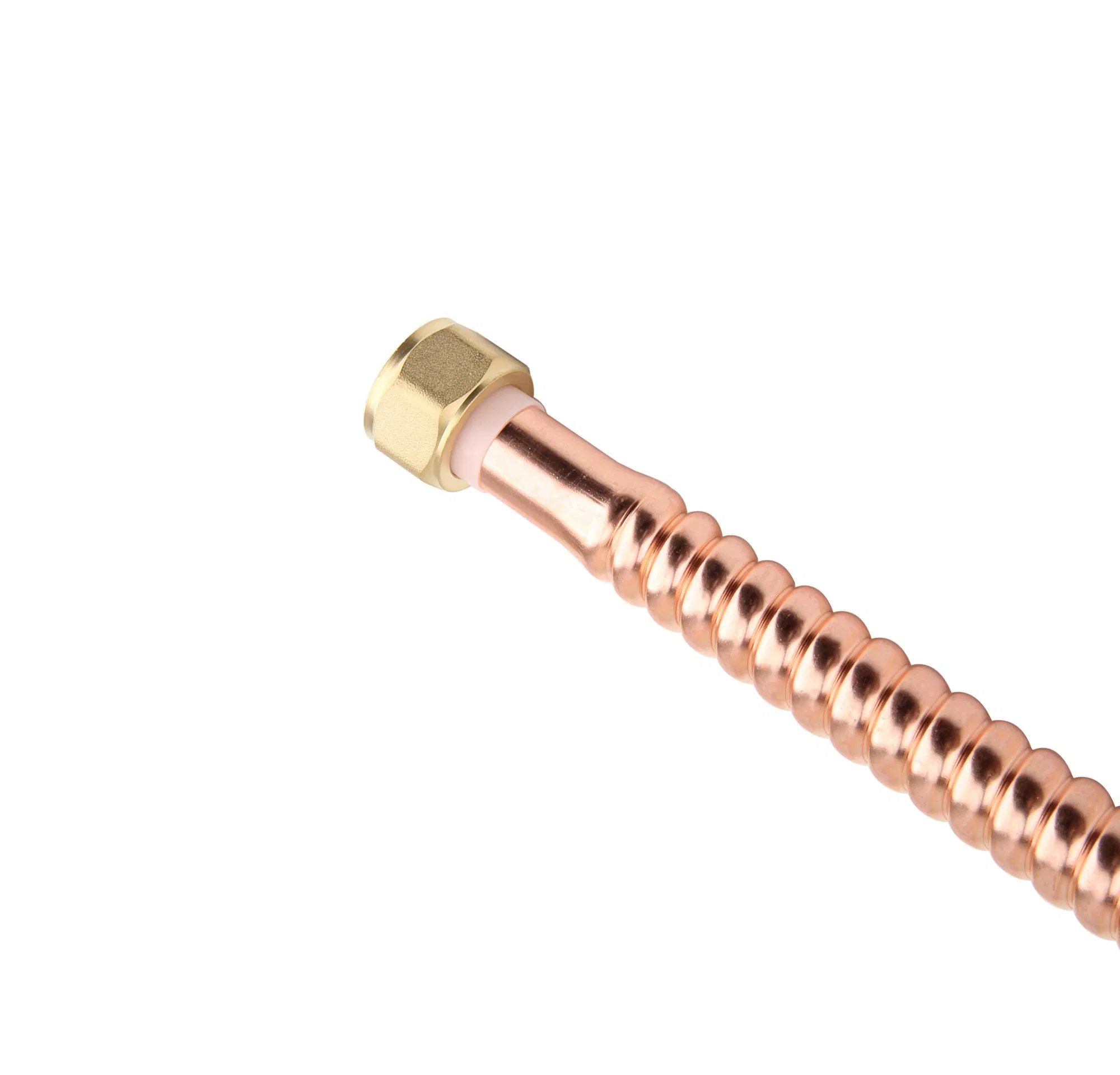 Heavy Duty Copper Corrugated Water Heater Connector, 3/4" Fip X Pex