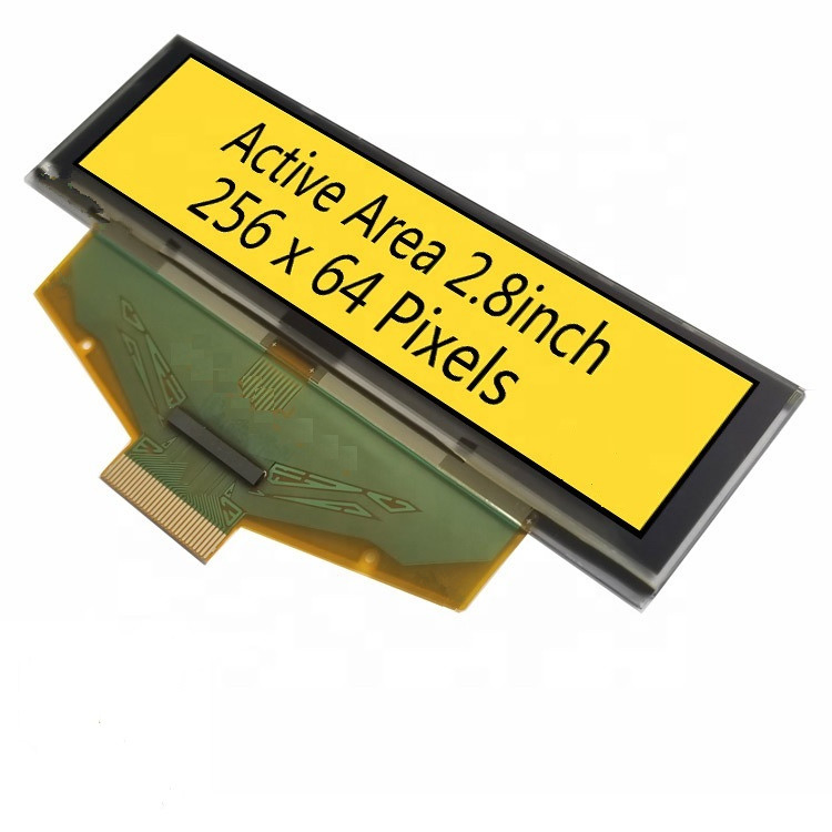 2.8 Inch OLED Display Module with Touch Panel Interface 50 Pin Small Size Display