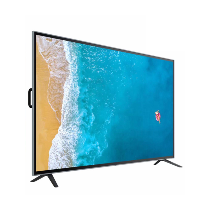 Factory Wholesale 75 85 100 Inch LED Digital TV Android Smart TV 4K Toughening of Metal