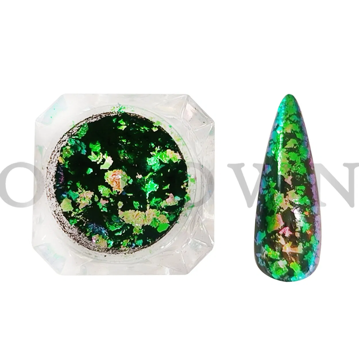 Aluminum Nail Flakes Sequins Powder Glitter for Nail Art Decoration