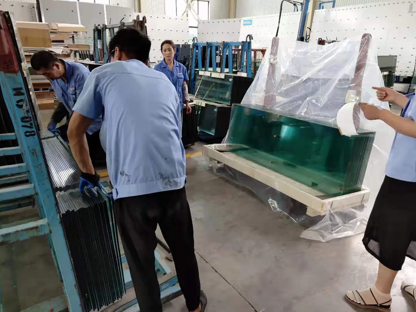 Jingcheng 6mm Toughened Glass with SGS/CCC/ISO9001 Certification, 1830*2440 Size