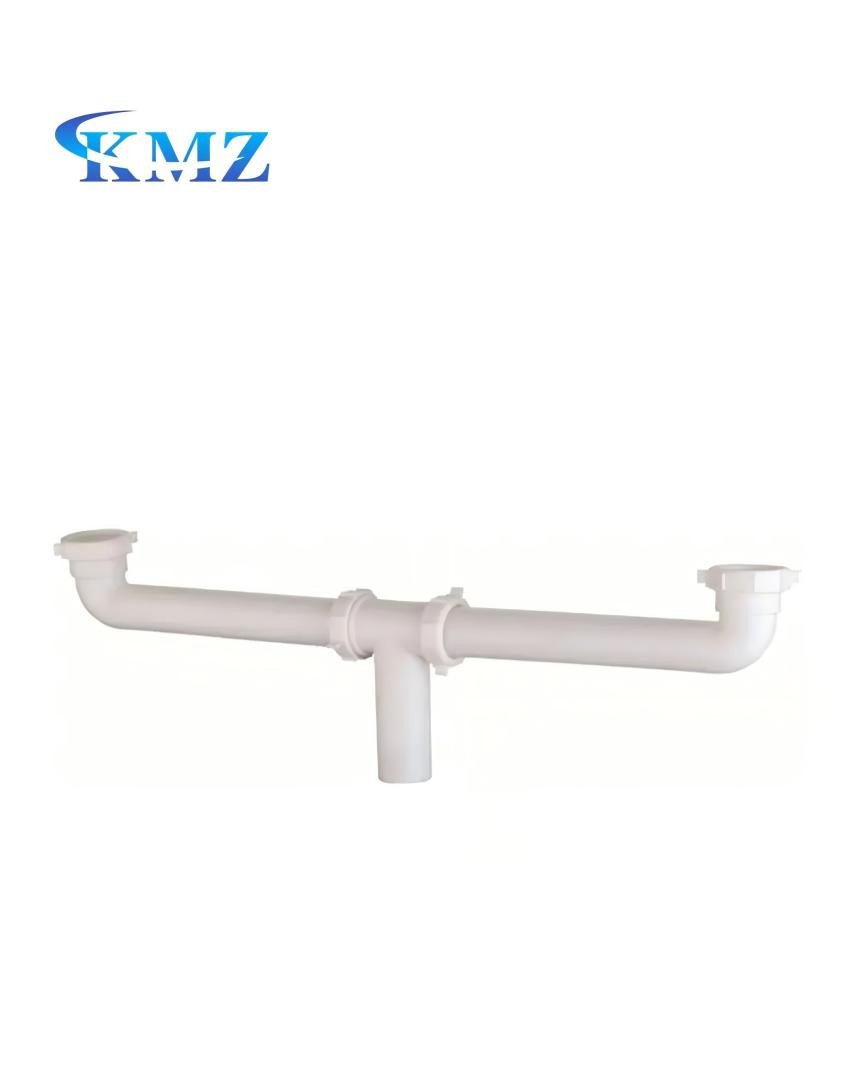 High Quality Water Siphon PVC T Trap Plastic Siphon Pipe for Kitchen Sink
