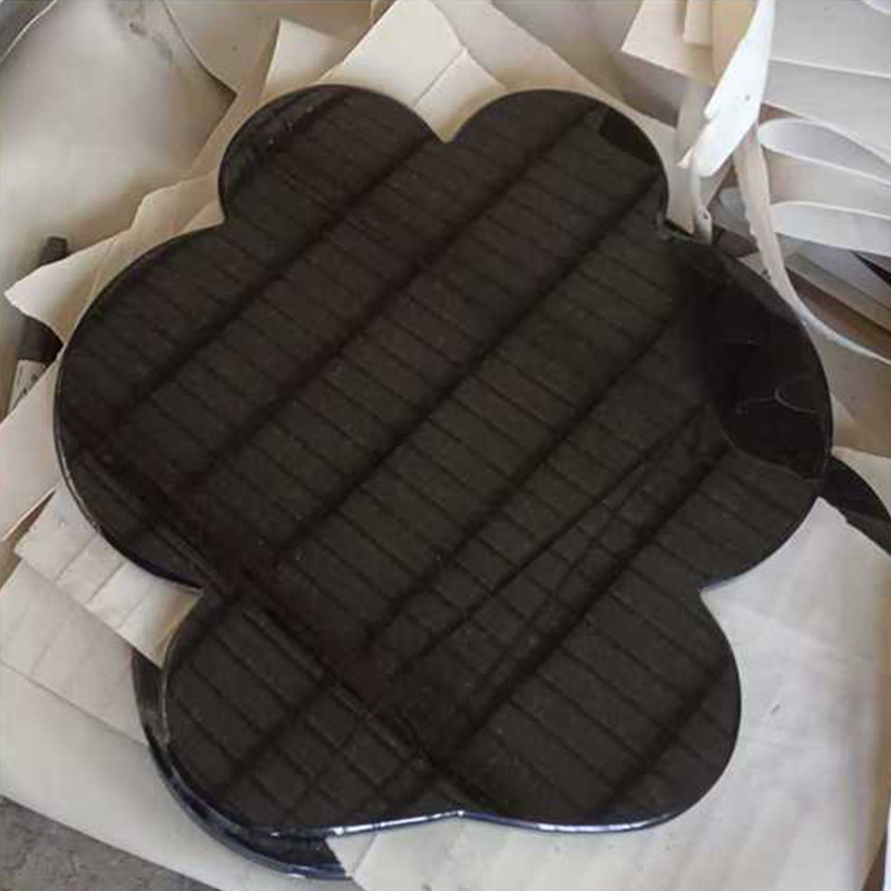 Various Design Cemetery Custom Black Granite Pet Memorial Stone Pet Headstones