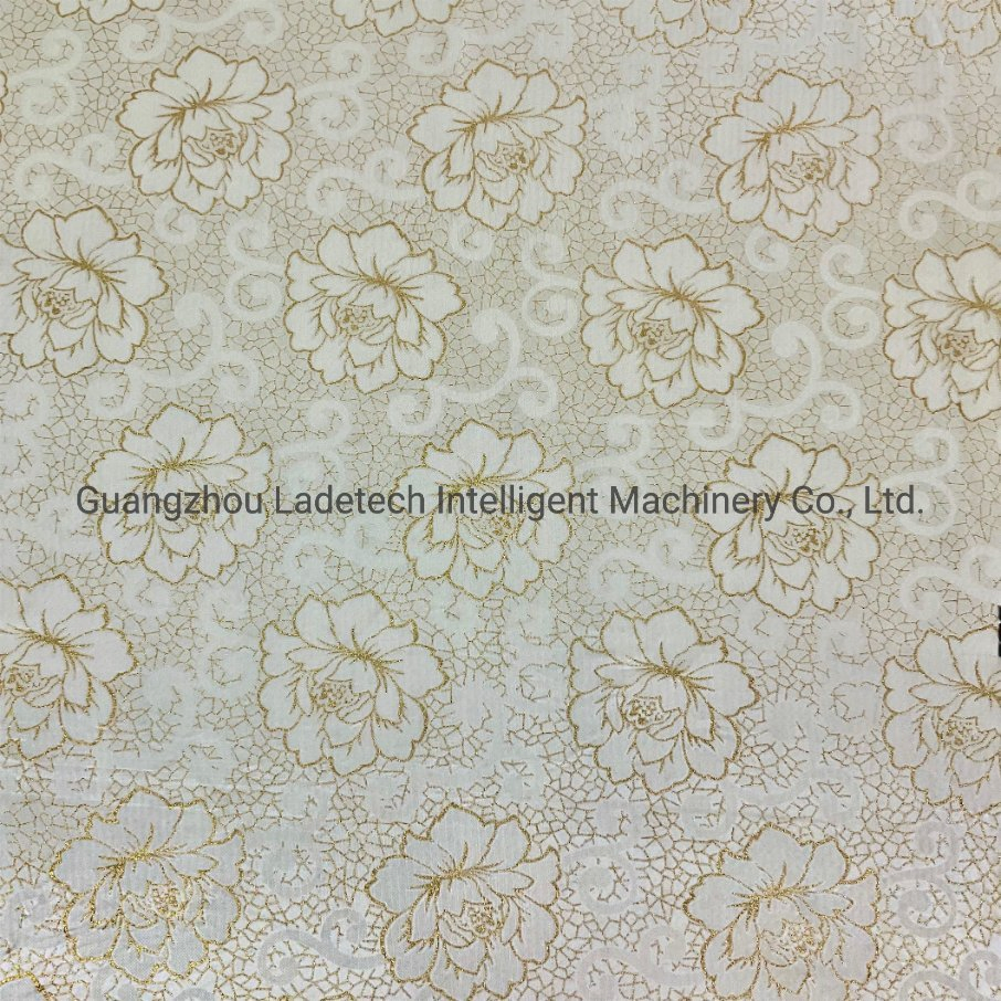 60-80 Grams Breathable Mattress Printed Polyester Tricot Knitted Fabric