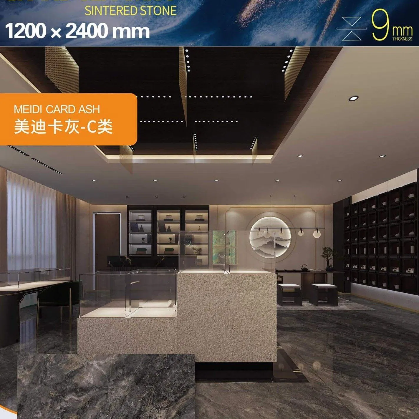 Budget-Friendly Sintered Stone Marble Porcelain Tiles 1200*2400mm Flooring Wall Tiles for Cost-Effective Renovations