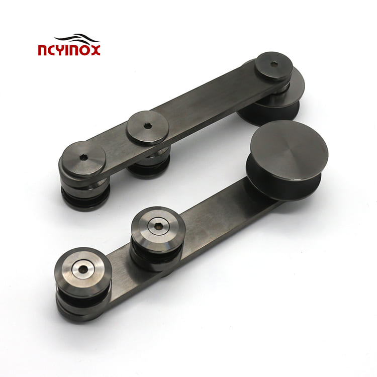 American Barn Door Adjustable Pull and Flush Door Handle Set Sliding Barn Door Hardware Kit
