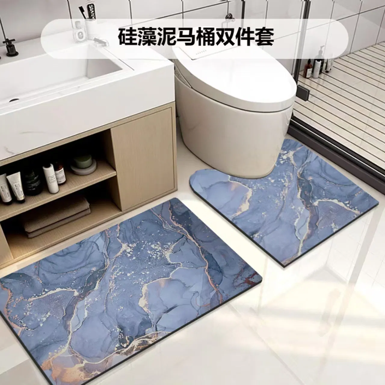 Eco TPE Safety Mats Bulk Supply Bathroom Anti Slip Floor Mat