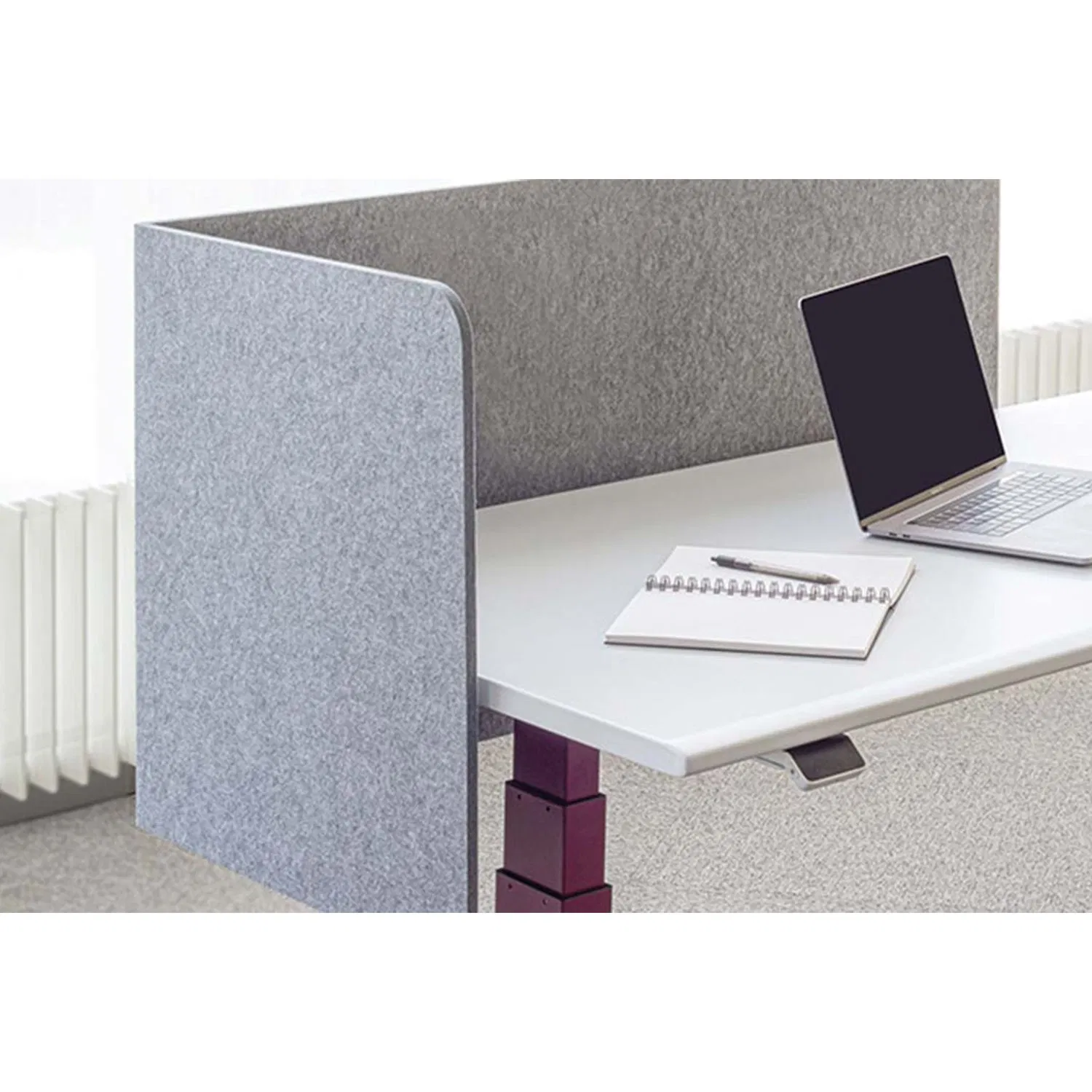 Acoustic Desk Office Screen Clamps Desk Privacy Partition Screen Partition