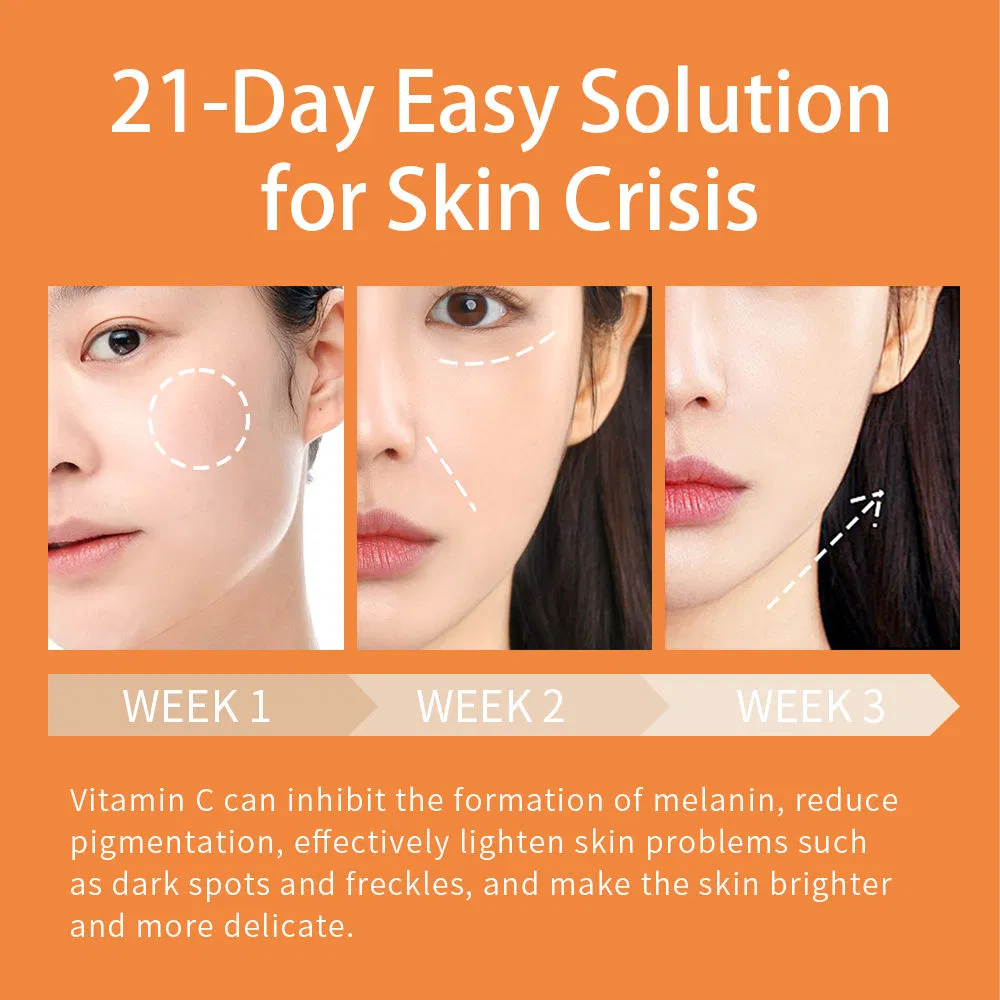 100% Organic Vitamin C Face Care Set for Radiant Skin