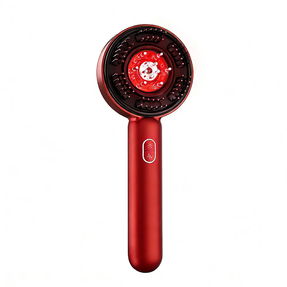 Электрическая массажная расческа для роста волос 3 в 1