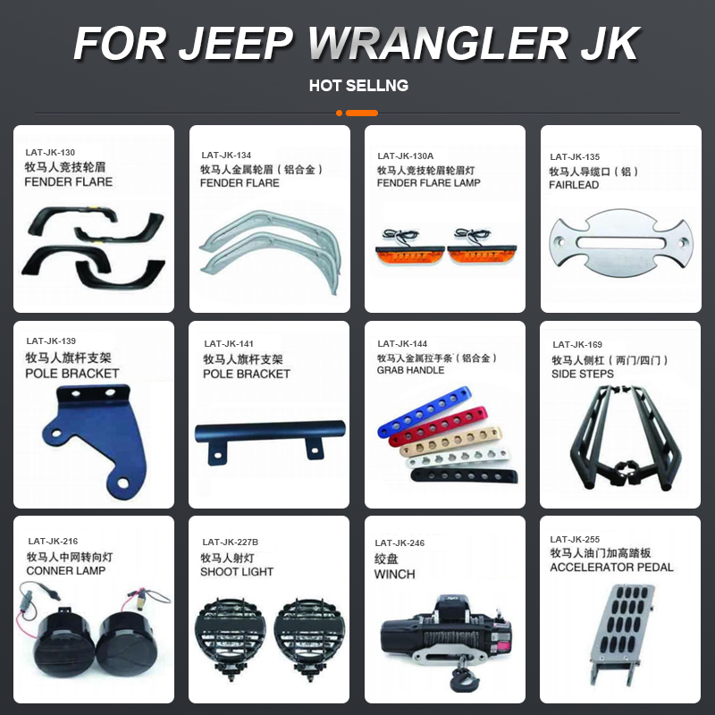 Запчасти для Jeep Wrangler JK