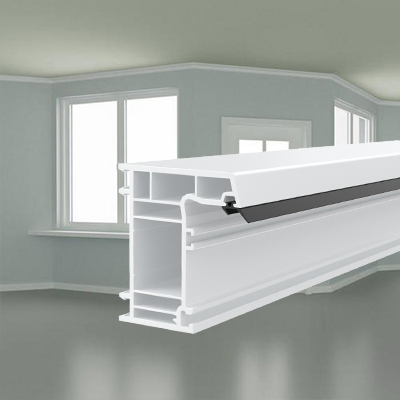 Plastic Profile Casement Window Frame UPVC Profile for Manufacturer