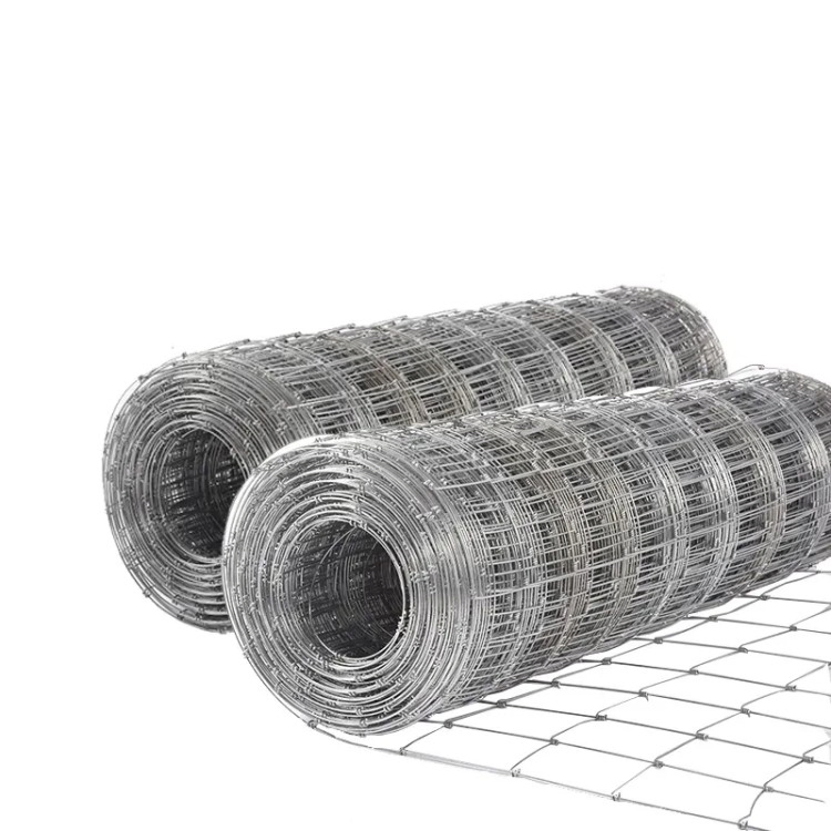 High Quality Galvanized Fixed Knot Wire Mesh Farm Fence Cattle Deer Horse