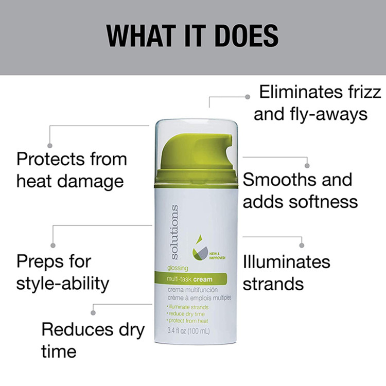 Private Custom Smooths & Softens Hair Glossing Shining Multi-Task Cream