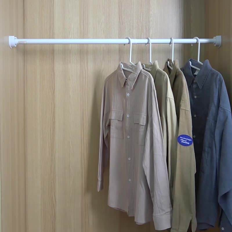 Wardrobe Hanging Rail Shelf Warehouse Rack Display Cupboard Kitchen Cabinet Tube Wardrobe Clothes Rail
