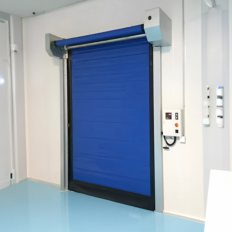 Self-Repairing Function High Speed Roll up Door PVC Curtain High Speed Zipper Door Automatic Zipper Fast Door