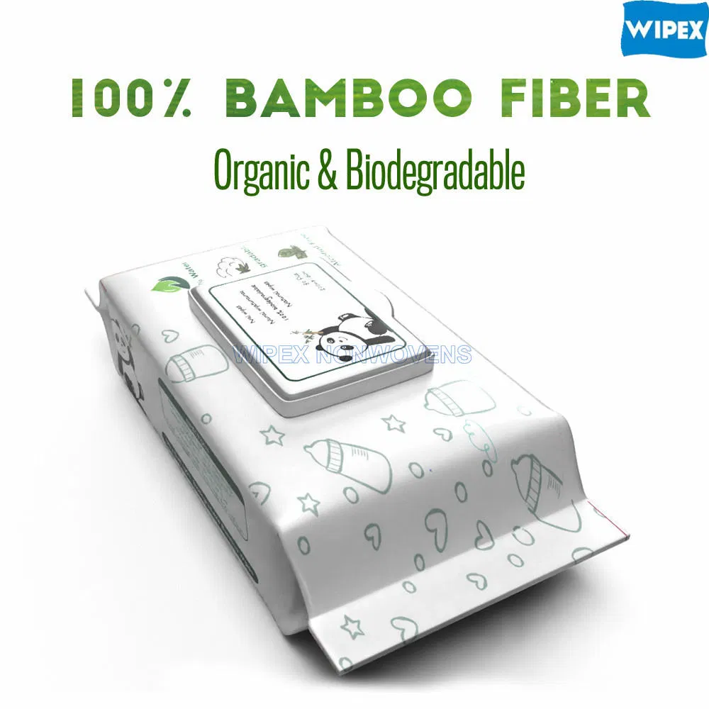 Disposable Travel Case Baby Wipes Organic Spunlace Nonwoven Wet Wipes Baby Skin