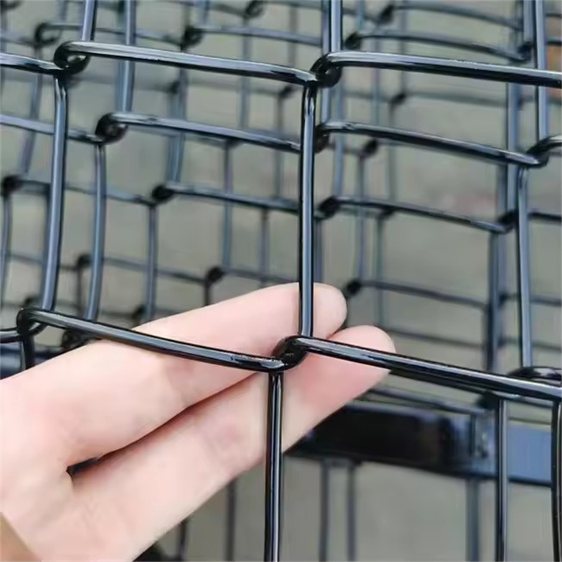 PVC Coated Chain Link Garden Fence Steel Factory Wire Mesh Outdoor Fences Hot Sale