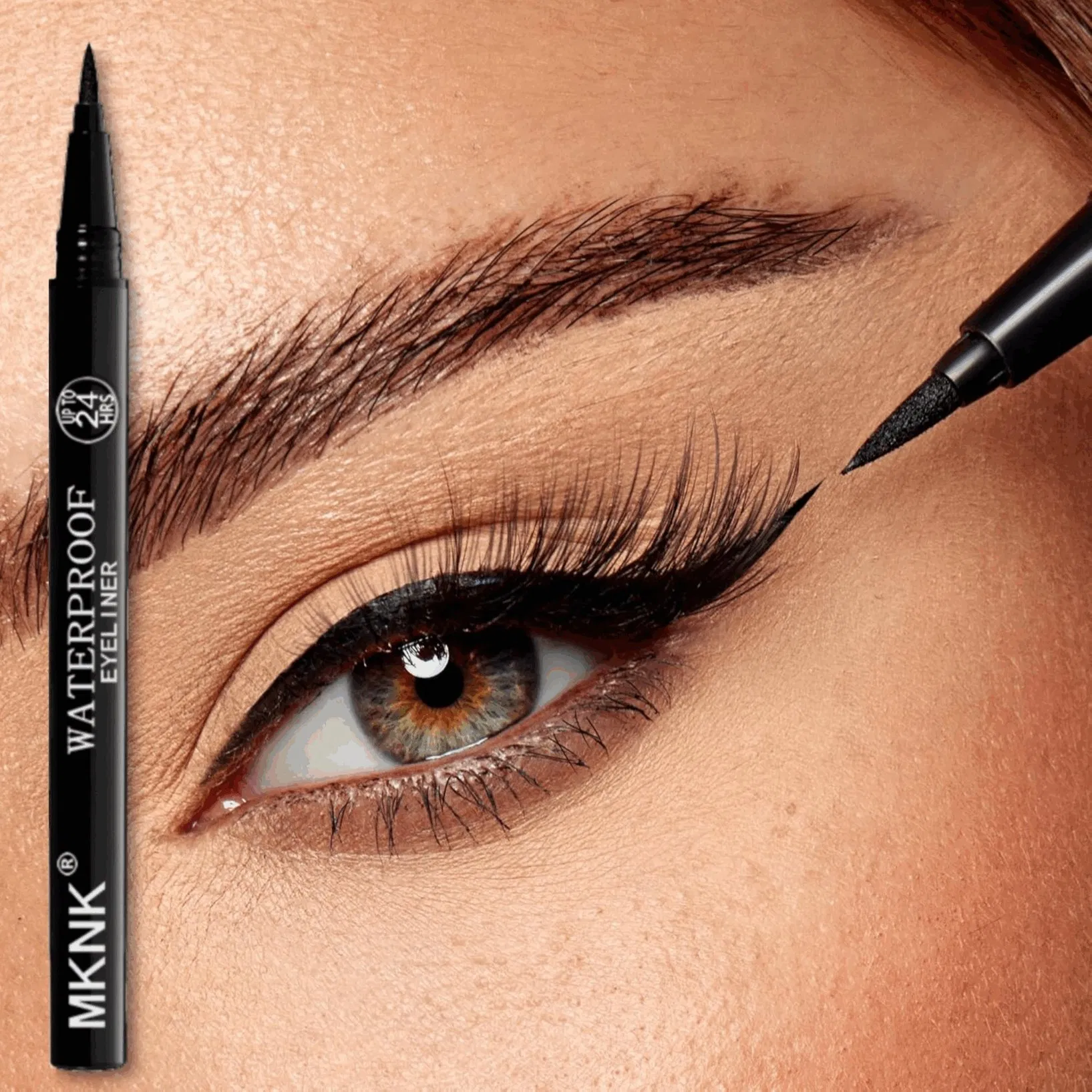 Smudge Resistant Eyeliner Pencil with Intense Black Matte Finish Quick Dry Formula for Oily Eyelids
