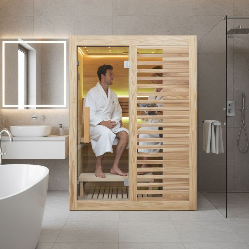 Reliable Delivery & Lead Time Indoor Sauna Room Steam Sauna Room Energy Efficient Stove