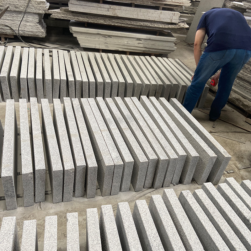 Natural White/Light G603 Grey Granite Stone for Swimming Pool Coping/Wall/Garden/Tiles/Paving/Landscaping/Kerbs/Cube/Steps Price