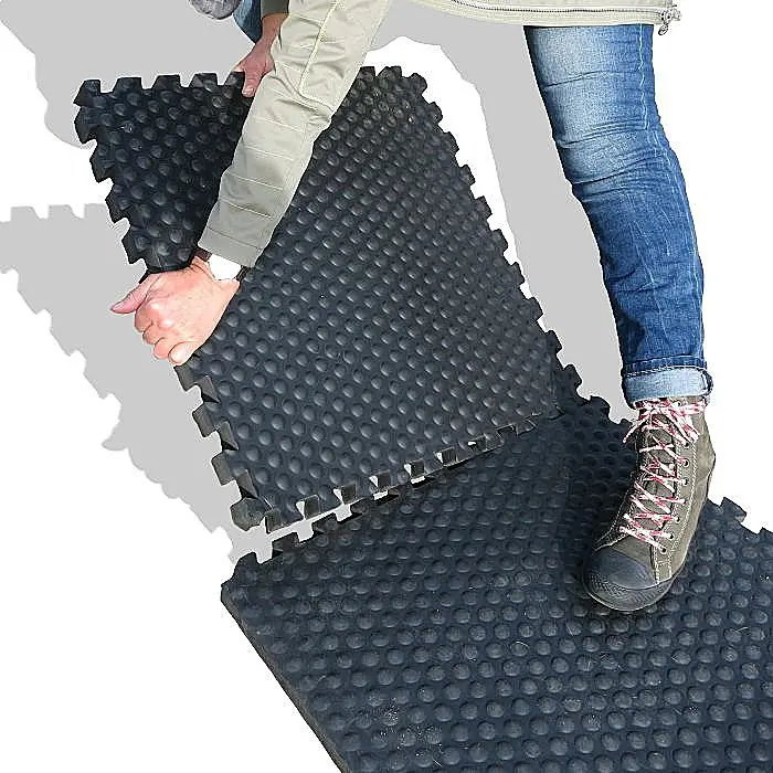 Durable Horse Cow Stall Floor Rubber Mat/Hammer Pig Animal Cow Mat
