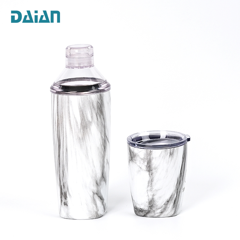 Шейкер для коктейлей 20oz с двойными стенками и логотипом