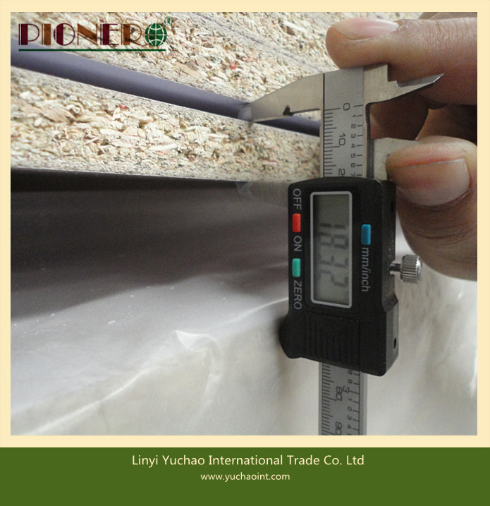 High Quality 9 mm Melamine Faced Particle Board From Linyi China