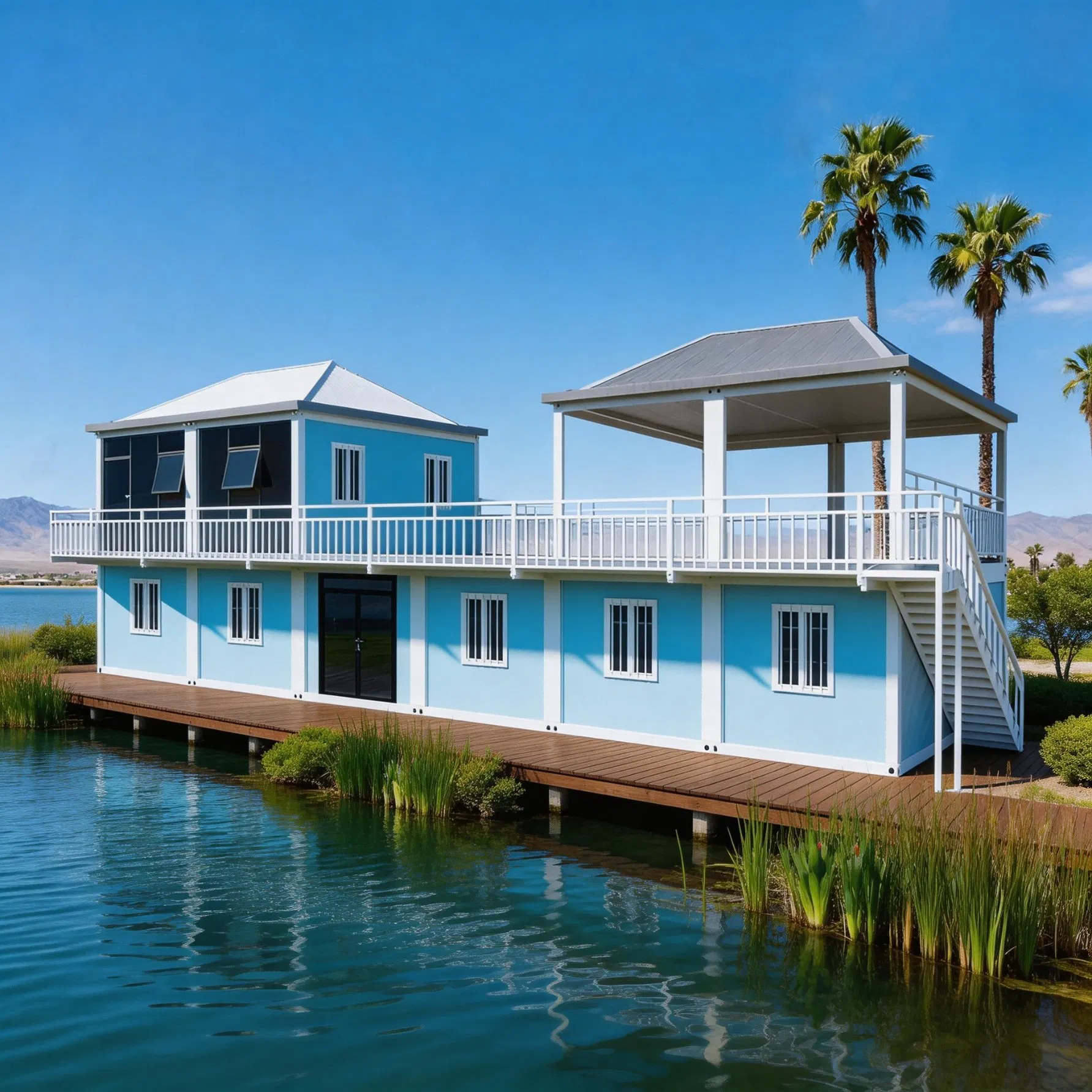 Custom Designed High Strength Steel Structure Modular House Prefabricated House