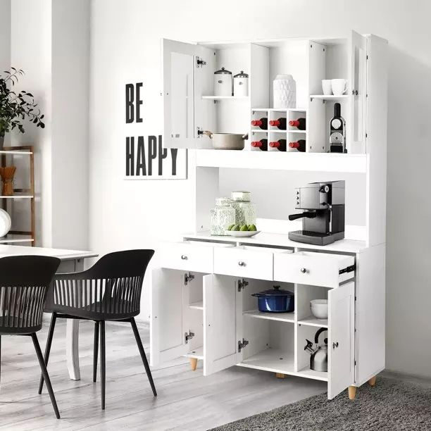Design Kitchen Cupboard Cabinet Sideboard with Door and Shelf