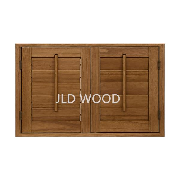 Horizontal Louver Window Plantation Shutters
