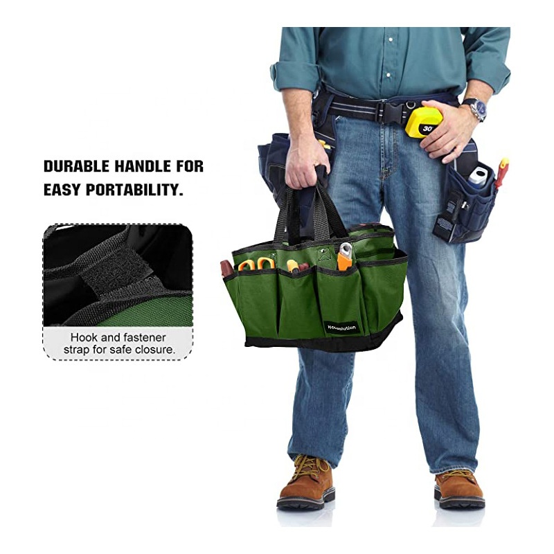 Сумка садовая холщовая Housolution с карманами