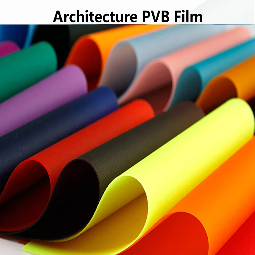 Architecture Grade Polyvinyl Butyral Film PVB Laminated Glass Interlayer