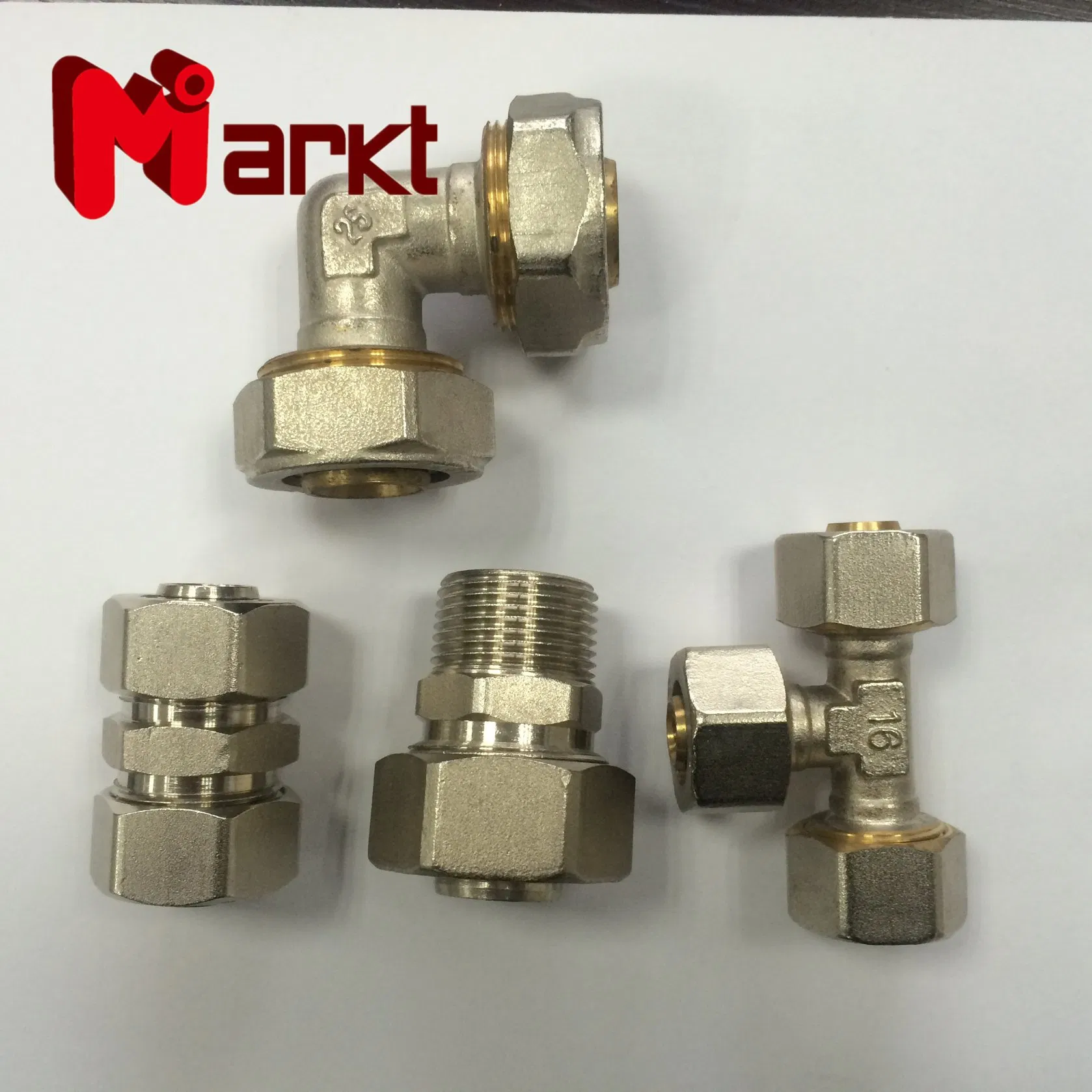 Aenor Certificate Pex Al Pipe Brass Fitting for Water& Gas