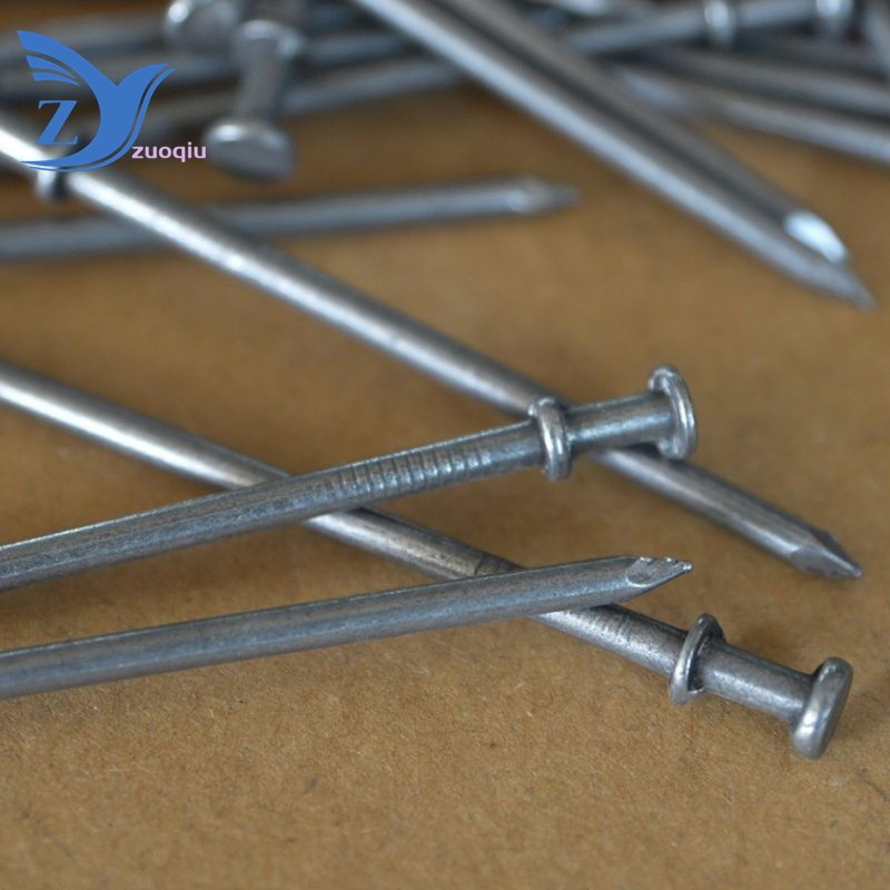 Hot Dipped Galvanized Low Carbon Steel Furniture Nails Without Head Common Nails Wooden Nails