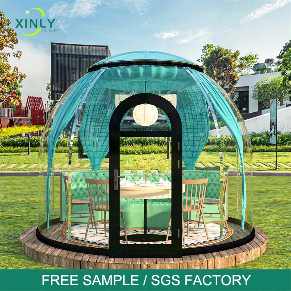 Resort Geodesy Polycarbonate Outdoor Garden Party Camping Igloo Dome Bubble Tent