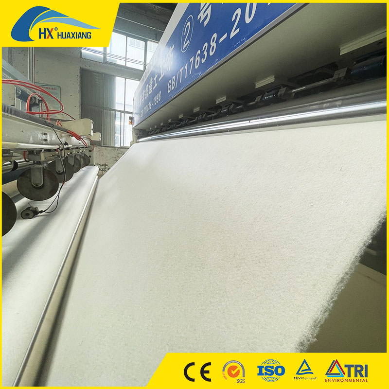 Pet Polyester Filament/Long Fiber Non Woven Geotextile Manufacturer for Filtration