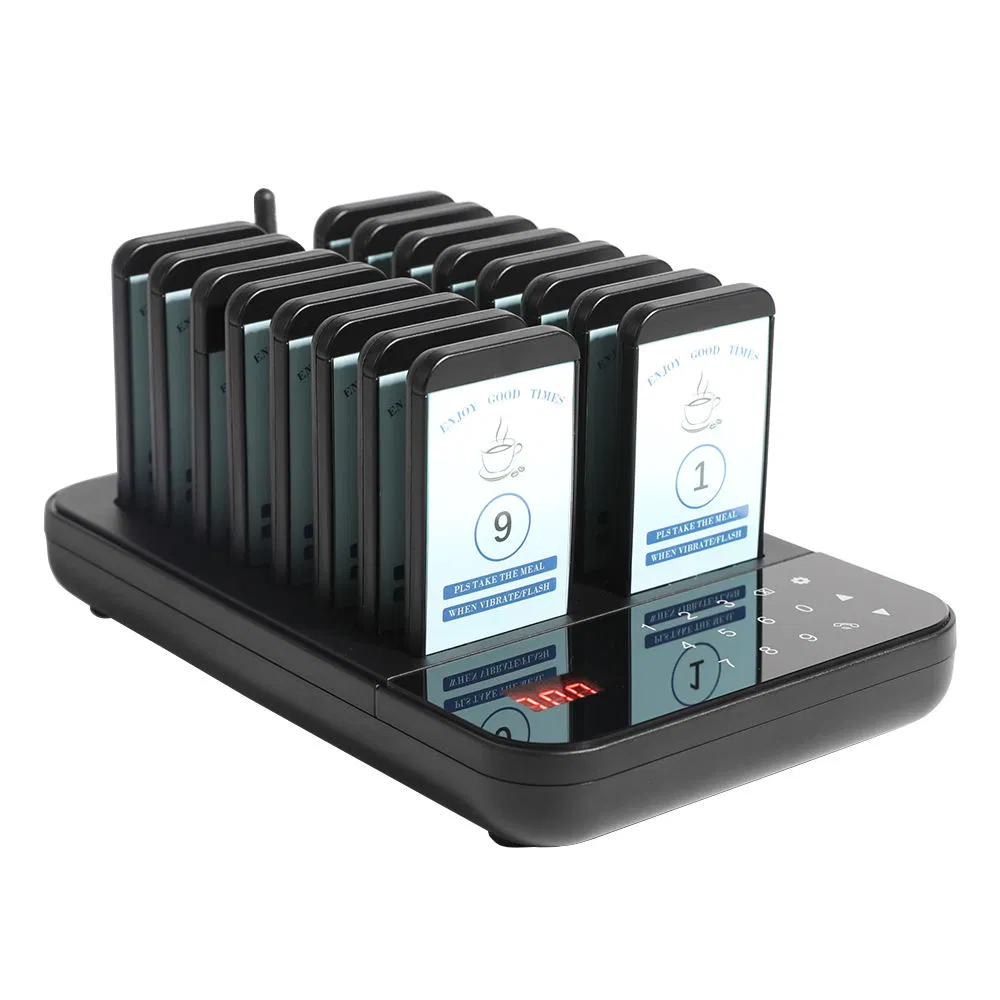 Wireless Restaurant Paging System Calling System for Coffee Cafe Dessert Shop