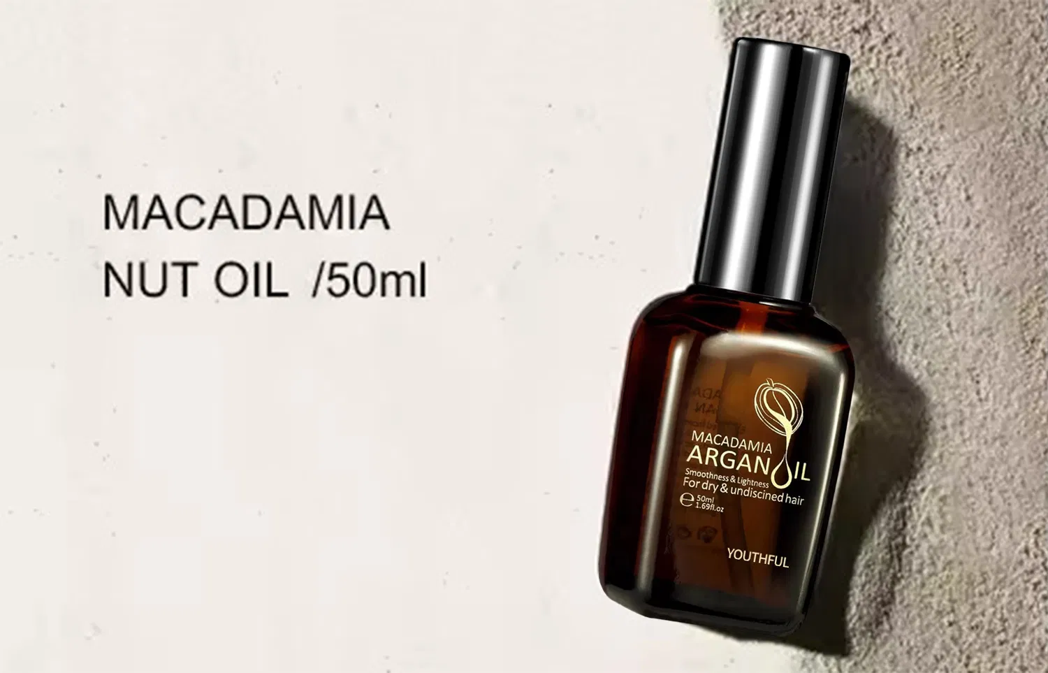 Cashcow Macadamia Nut with Super 40 Times Nourishment Factor Hair Repairing Oil
