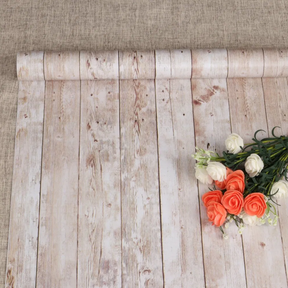 PVC with Glue Living Room Vinyl Self Adhesive Peel& Stick Wallpaper Decor Film