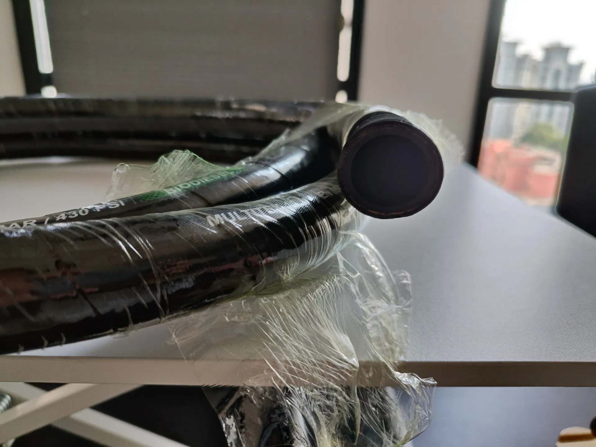 Flexible Rubber R134A Car Refrigerant SAE J2064 Type E Air Conditioning Hose